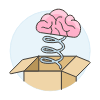 Bouncing Brain Box illustration - Free transparent PNG, SVG. No sign up needed.