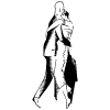 Dancing Element from Art Deco Vectors Set