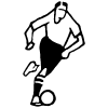 Football 1 Element from Art Deco Vectors Set