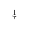 Line Slider Small 1 Non Filled Element from Variable Scribbles Set