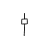 Line Slider Small Non Filled Element from Variable Scribbles Set