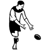 Rugby 1 Element from Art Deco Vectors Set