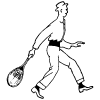 Vintage Tennis Man element - Free transparent PNG, SVG. No sign up needed.