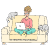 Working From Home illustration - Free transparent PNG, SVG. No sign up needed.