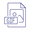 File Gif Illustration from UX Line Set