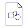 File Vectoe Illustration from UX Line Set