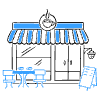 Coffee Shop 1 illustration - Free transparent PNG, SVG. No sign up needed.