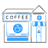 Coffee Shop 2 illustration - Free transparent PNG, SVG. No sign up needed.