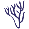Nature Foliage Coral 3 Element from Inked Shapes Set