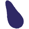 Shape Bubble Pear Element from Inked Shapes Set