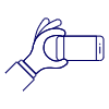 Landscape Phone 1 1 Illustration from UX Line Set
