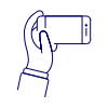 Landscape Phone 2 1 Illustration from UX Line Set