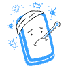 Virus Illustration from Brooklyn Set