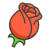 Rose A emoji - Free transparent PNG, SVG. No sign up needed.