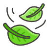 Leaf Fluttering In Wind emoji - Free transparent PNG, SVG. No sign up needed.