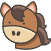 Horse Face emoji - Free transparent PNG, SVG. No sign up needed.