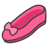 Flat Shoe emoji - Free transparent PNG, SVG. No sign up needed.