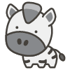 Zebra emoji - Free transparent PNG, SVG. No sign up needed.