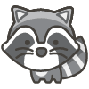 Raccoon emoji - Free transparent PNG, SVG. No sign up needed.