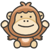 Orangutan emoji - Free transparent PNG, SVG. No sign up needed.