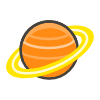 Ringed Planet emoji - Free transparent PNG, SVG. No sign up needed.