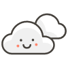 Cloud emoji - Free transparent PNG, SVG. No sign up needed.