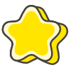 Star A emoji - Free transparent PNG, SVG. No sign up needed.