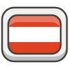 Flag Austria emoji - Free transparent PNG, SVG. No sign up needed.
