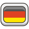 Flag Germany Element from Kawaii Emoji Set