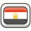 Flag Egypt Element from Kawaii Emoji Set