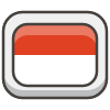 Flag Indonesia emoji - Free transparent PNG, SVG. No sign up needed.