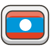 Flag Laos emoji - Free transparent PNG, SVG. No sign up needed.