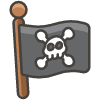 Pirate Flag emoji - Free transparent PNG, SVG. No sign up needed.
