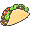 Taco emoji - Free transparent PNG, SVG. No sign up needed.