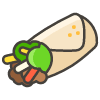 Burrito emoji - Free transparent PNG, SVG. No sign up needed.
