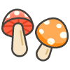 Mushroom B emoji - Free transparent PNG, SVG. No sign up needed.
