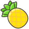 Pineapple emoji - Free transparent PNG, SVG. No sign up needed.