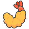 Fried Shrimp emoji - Free transparent PNG, SVG. No sign up needed.