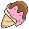 Ice Cream B emoji - Free transparent PNG, SVG. No sign up needed.