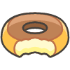 Doughnut A emoji - Free transparent PNG, SVG. No sign up needed.