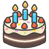 Birthday Cake emoji - Free transparent PNG, SVG. No sign up needed.