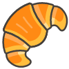 Croissant emoji - Free transparent PNG, SVG. No sign up needed.