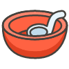 Bowl With Spoon emoji - Free transparent PNG, SVG. No sign up needed.