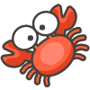 Crab emoji - Free transparent PNG, SVG. No sign up needed.