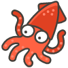 Squid emoji - Free transparent PNG, SVG. No sign up needed.