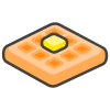 Waffle emoji - Free transparent PNG, SVG. No sign up needed.
