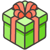 Wrapped Gift A emoji - Free transparent PNG, SVG. No sign up needed.