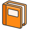 Orange Book emoji - Free transparent PNG, SVG. No sign up needed.
