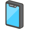 Mobile Phone B emoji - Free transparent PNG, SVG. No sign up needed.