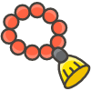 Prayer Beads emoji - Free transparent PNG, SVG. No sign up needed.